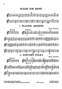 B. Wiggins: Bandstand Easy Book 1 (Concert Band Alto Saxophone 1)