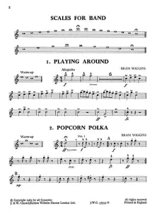 B. Wiggins: Bandstand Easy Book 1 (Concert Band Tenor Saxophone)