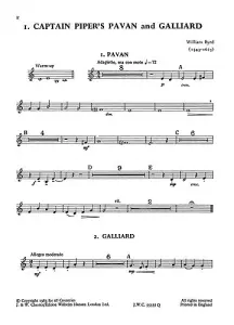 B. Wiggins: Bandstand Moderately Easy Book 1 (Concert Band Trumpet/Cornet 2)