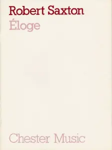 Robert Saxton: Eloge (Full Score)