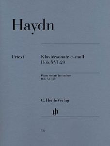 Franz Joseph Haydn: Piano Sonata In C Minor Hob. XVI:20 (Henle Urtext Edition)