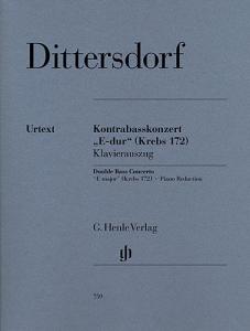 Karl Ditters von Dittersdorf: Double Bass Concerto in E major" Krebs 172"