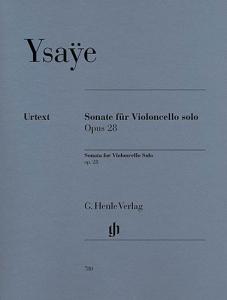 Eugene Ysaye: Sonata For Cello Solo Op.28