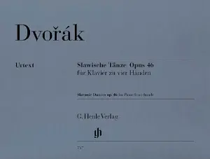 Anton&iacute;n Dvor&aacute;k: Slavonic Dances Op. 46 For Piano Four-hands