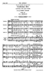 Moeran: Candlemas Eve Ttbb