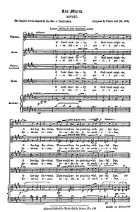 Franz Abt: Ave Maria Op.438