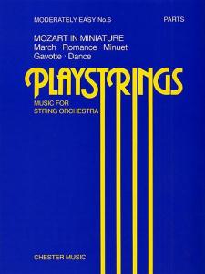 Playstrings Moderately Easy No. 6 Mozart In Miniature