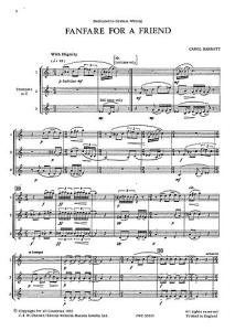 Barratt: Fanfare For A Friend