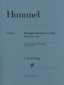Johann Nepomuk Hummel: Trumpet Concerto In E - Trumpet/Piano (Urtext)