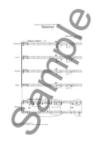 Walter Alcock: Sanctus (SATB/Organ)