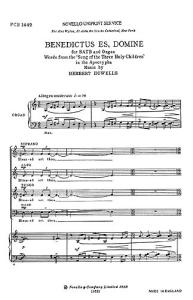 Herbert Howells: Benedictus Es Domine
