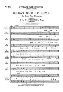 Robert Pearsall: Great God Of Love