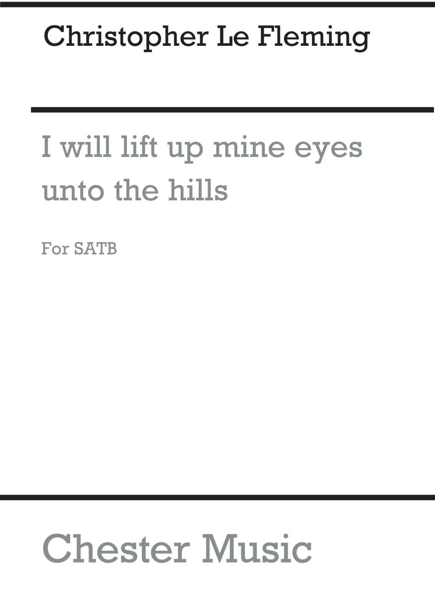 Fleming: I Will Lift Up Mine Eyes (5 Psalms) for SATB Chorus