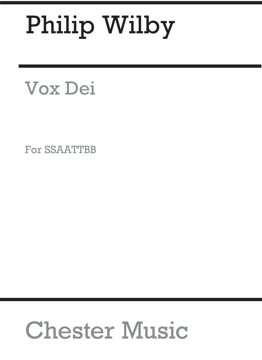 Philip Wilby: Vox Dei