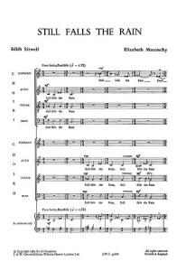 Maconchy: Still Falls The Rain for Double Choir