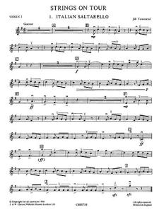 Playstrings Moderately Easy No. 13 Strings On Tour (Townsend)