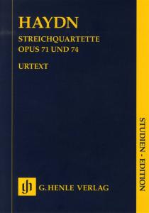 Franz Joseph Haydn: Streichquartette Op.71/74 (Urtext Score)