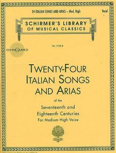 Twenty-Four Italian Songs And Arias Of The 17th And 18th Centuries - Medium High