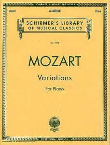 W.A. Mozart: Variations For Piano