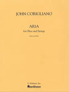 John Corigliano: Aria For Oboe And Strings (Score And Parts)