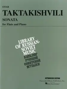 Otar Taktakishvili: Sonata For Flute And Piano