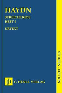 Franz Joseph Haydn: Streichtrios Heft I (Urtext)