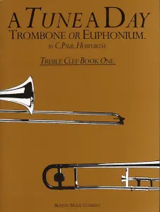 A Tune A Day For Trombone Or Euphonium Treble Clef Book One
