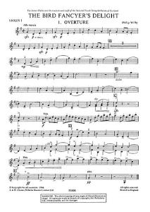 Playstrings Moderately Easy No. 12 The Bird Fancyer's Delight (Wilby)