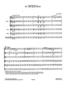 Playstrings Moderately Easy No. 14 St. Cecilia Rag (Wilby)