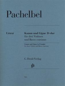 Johann Pachelbel: Canon And Gigue In D (Henle Urtext)
