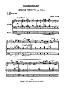 Alfred Hollins: Concert Toccata In B Flat