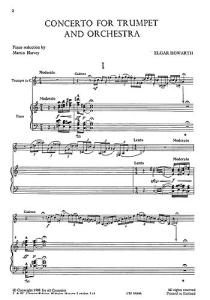 Howarth: Concerto For Trumpet And Orchestra (Piano Reduction)