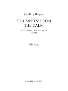 Burgon: Trumpets From 'The Calm' for 2 Trumpets And Organ