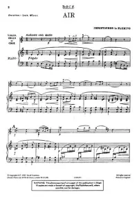 Christopher Le Fleming: Air And Dance (Treble Clef)