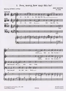 John Browne: Jesu, Mercy, How May This Be?