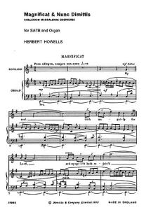 Herbert Howells: Magnificat & Nunc Dimittis (Collegium Magdelenae Oxoniense)