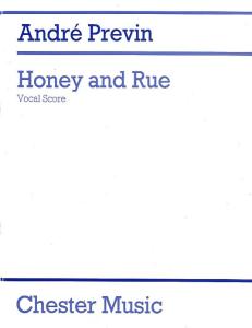 Andre Previn: Honey And Rue (Vocal Score)
