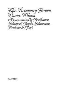 Rosemary Brown: Piano Album