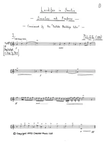 Philip Wilby: Laudibus In Sanctis (Study Score)