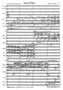 Robert Saxton: Fanfare for Prospero