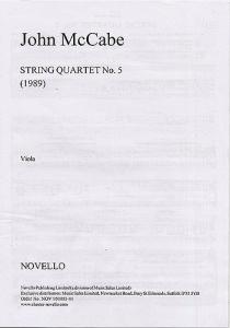 McCabe: String Quartet No. 5 (Parts)