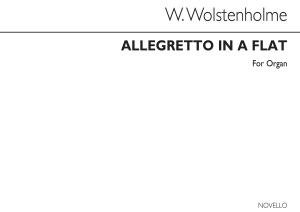 William Wolstenholme: Allegretto In A Flat Op.2 For Organ