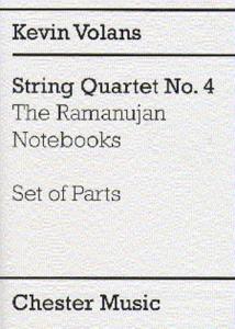 Kevin Volans: String Quartet No. 4 'The Ramanujan Notebooks' (Parts)