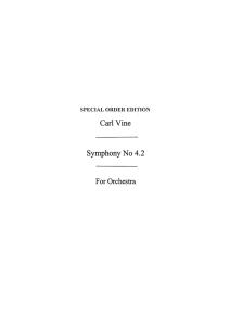 Vine Symphony No 4.2 Study Score
