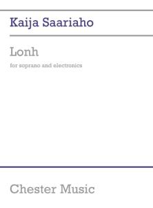 Kaija Saariaho: Lonh For Soprano And Electronics Score