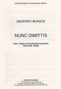 Geoffrey Burgon: Nunc Dimittis