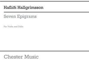 Haflidi Hallgrimsson: Seven Epigrams