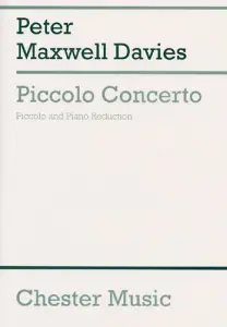 Peter Maxwell Davies: Piccolo Concerto