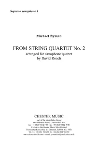Michael Nyman: From String Quartet No.2 (Parts)