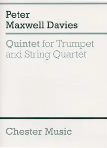 Peter Maxwell Davies: Quintet For Trumpet And String Quartet (Study Score)